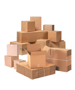 Scatole di cartone, scatoloni e cartone ondulato