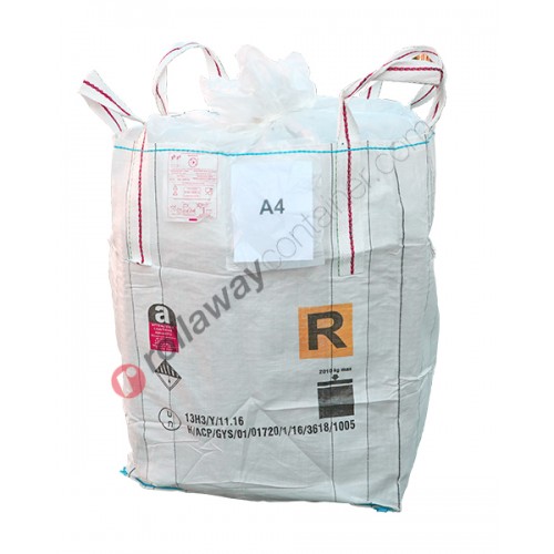 20 Big Bag 7,23 €/pezzo amianto lo smaltimento Sacco amianto smaltimento fibc 90 x 90 x 110 cm swl 1000 kg 