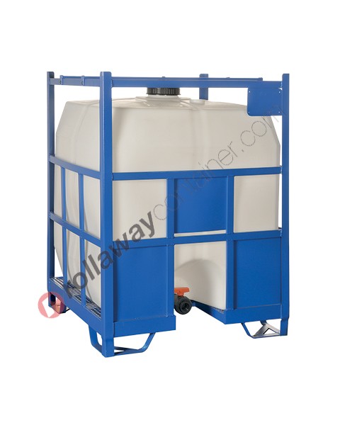 Cisterna in plastica a norma ADR/IMDG omologata UN 1200 litri
