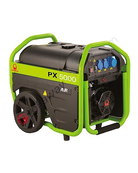 Generatore di corrente Pramac con AVR 4200 VA monofase a benzina PX5000