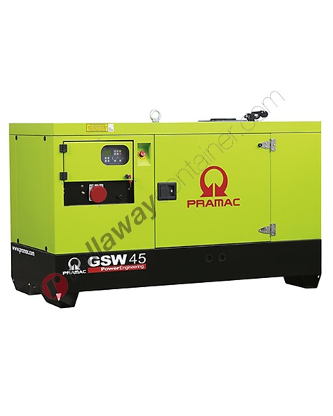 Generatore di corrente Pramac con AVR 49500 VA trifase diesel avviamento elettrico GSW45