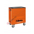 Carrello porta attrezzi Beta C24EH 2400EH/VA con 7 cassetti e assortimento di 148 utensili automotive