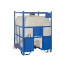 Cisterna in plastica a norma ADR/IMDG omologata UN 1200 litri