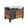 Carrello porta attrezzi Beta RSC28 SuperTank con piano di lavoro e 10 cassetti arancio