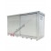 Modul container open space con pannelli certificati EI/REI120, vasca di raccolta e porte scorrevoli 