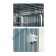 Modul container open space con pannelli certificati EI30, vasca di raccolta e porte battenti illuminazione