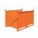 Pallet porta stoffe in lamiera con 2 lati chiusi portata 1000 kg colore arancio