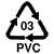 Simboli raccolta differenziata polivinilcloruro PVC03