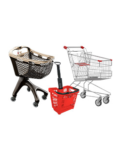 Carrelli spesa e cestini spesa